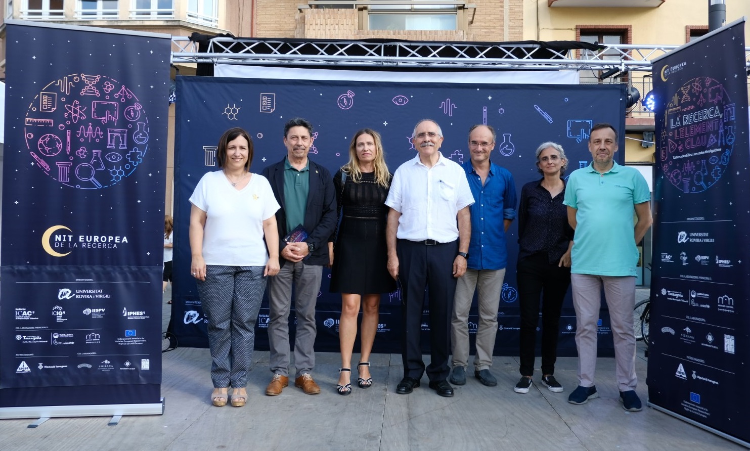 URV (coordinadora) IISPV, ICIQ, ICAC i IPHES (coorganitzadors) i l’Ajuntament de Tarragona i la Diputació de Tarragona, col·laboradors principals de l’esdeveniment.